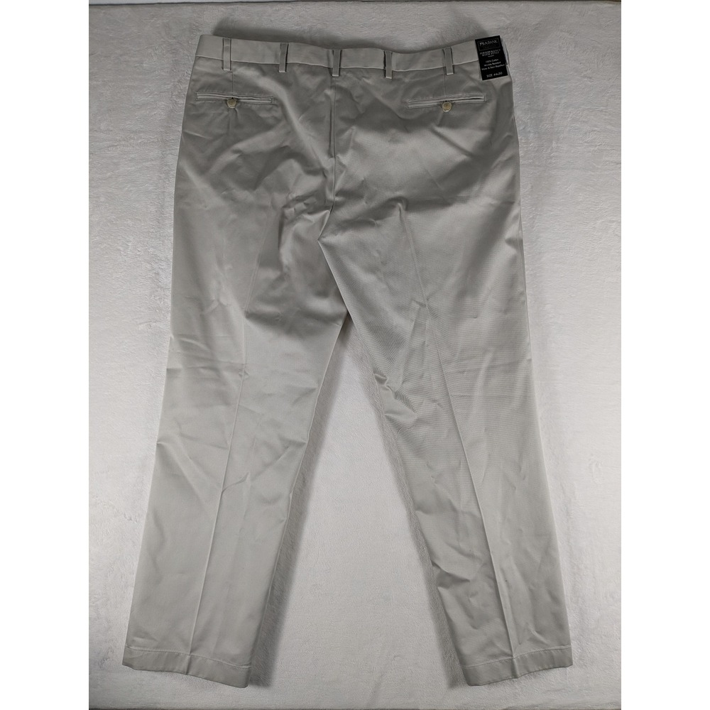 NWT $120 Jos. A. Bank Traveler Mens 44x30 Khaki Cotton Wrinkle Resistant Pants - Picture 5 of 8